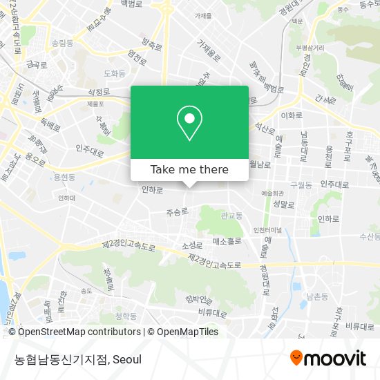농협남동신기지점 map