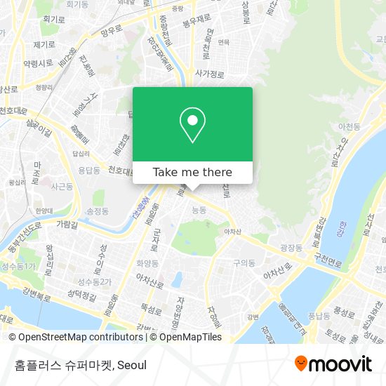 홈플러스 슈퍼마켓 map