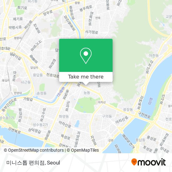 미니스톱 편의점 map