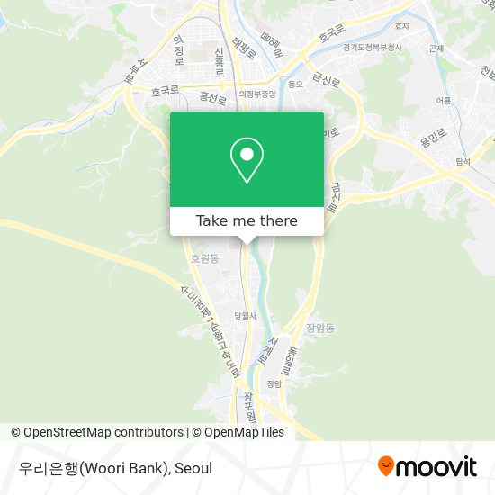우리은행(Woori Bank) map