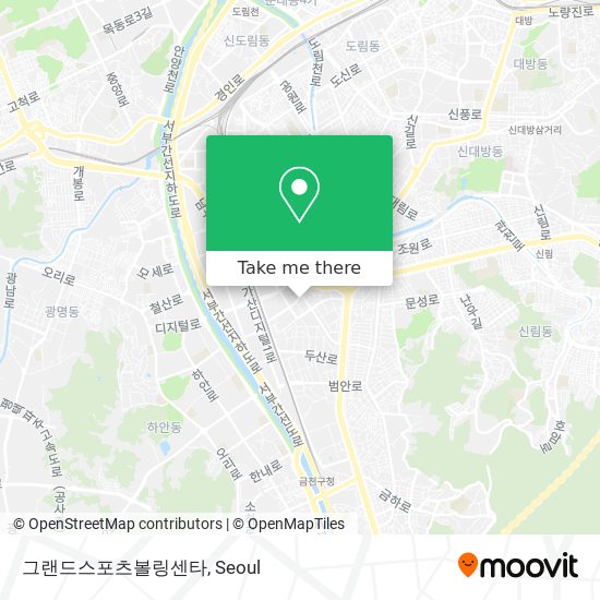 그랜드스포츠볼링센타 map