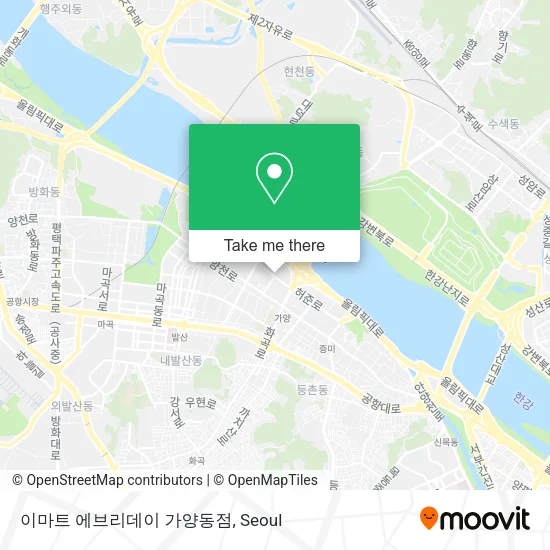 이마트 에브리데이 가양동점 map