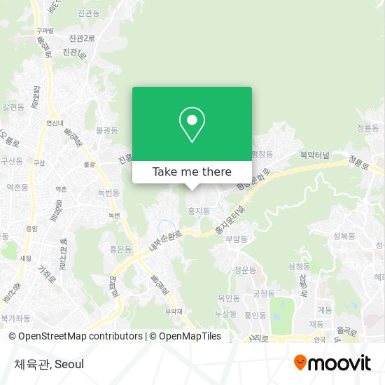 체육관 map