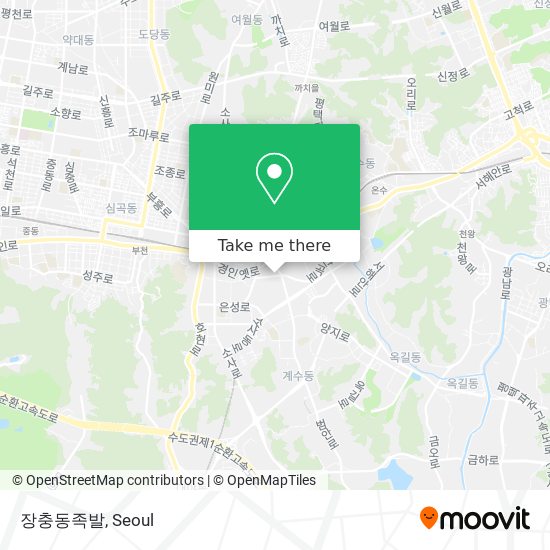장충동족발 map