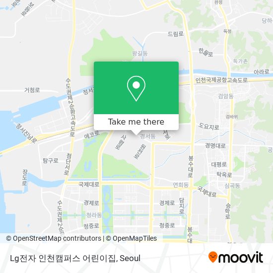 Lg전자 인천캠퍼스 어린이집 map