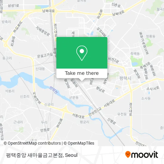 평택중앙 새마을금고본점 map