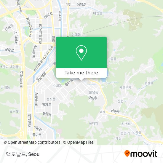 맥도날드 map