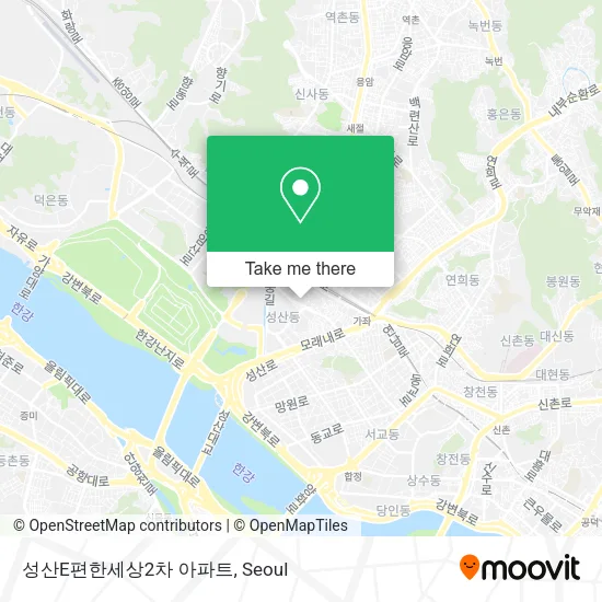 성산E편한세상2차 아파트 map