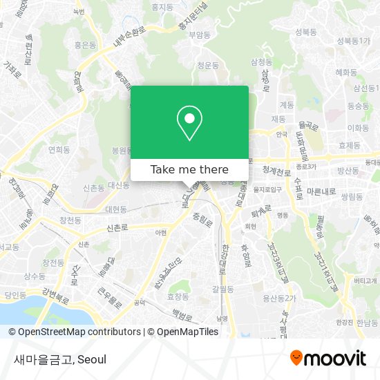 새마을금고 map