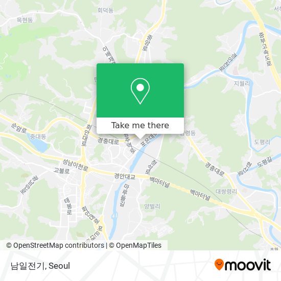 남일전기 map