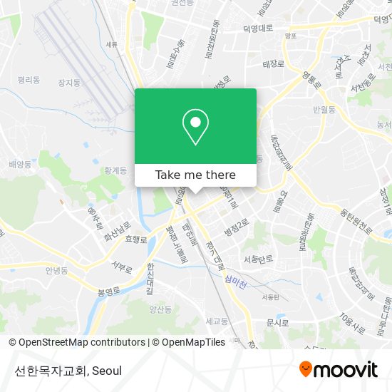 선한목자교회 map