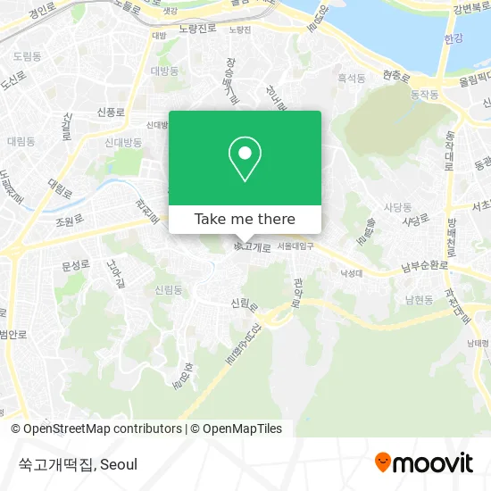 쑥고개떡집 map