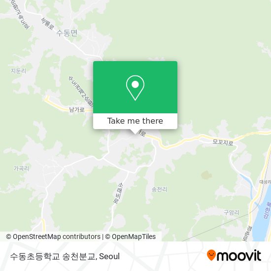 수동초등학교 송천분교 map
