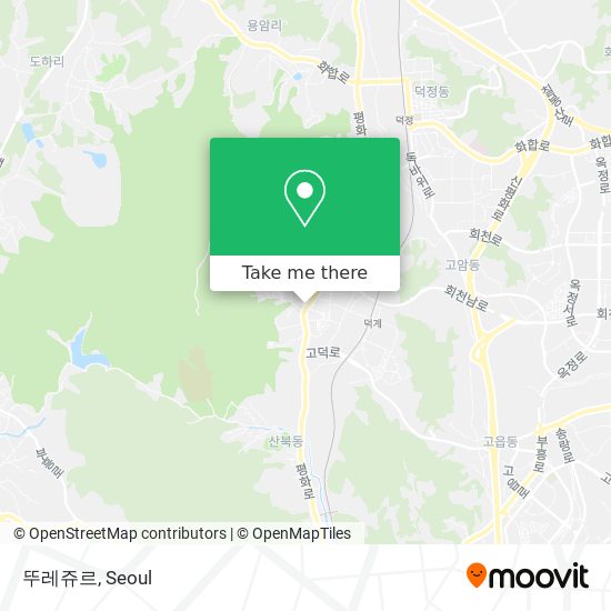 뚜레쥬르 map