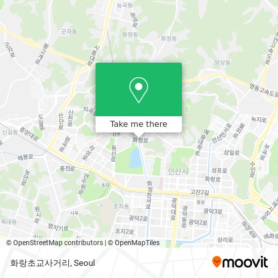 화랑초교사거리 map