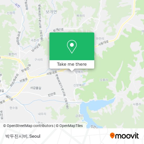 박두진시비 map