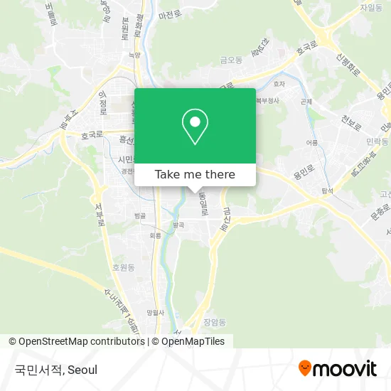 국민서적 map