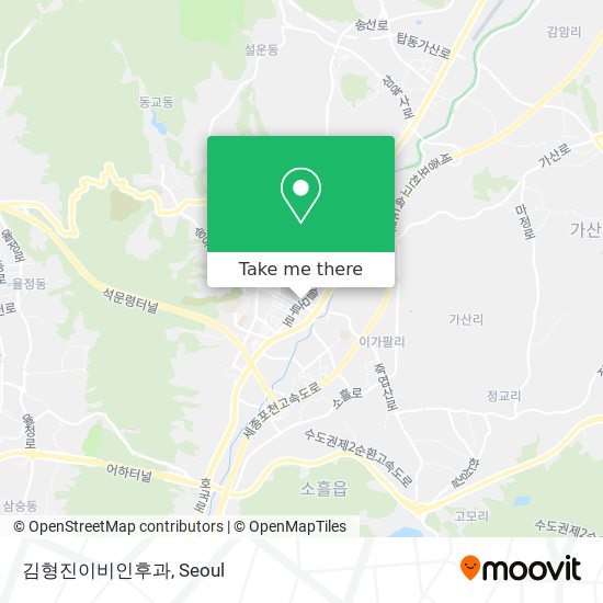 김형진이비인후과 map