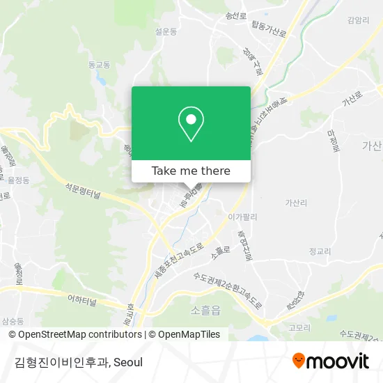 김형진이비인후과 map