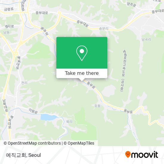 예직교회 map