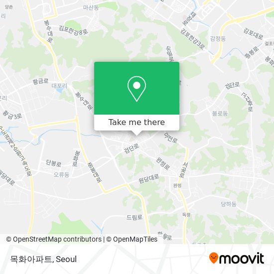 목화아파트 map