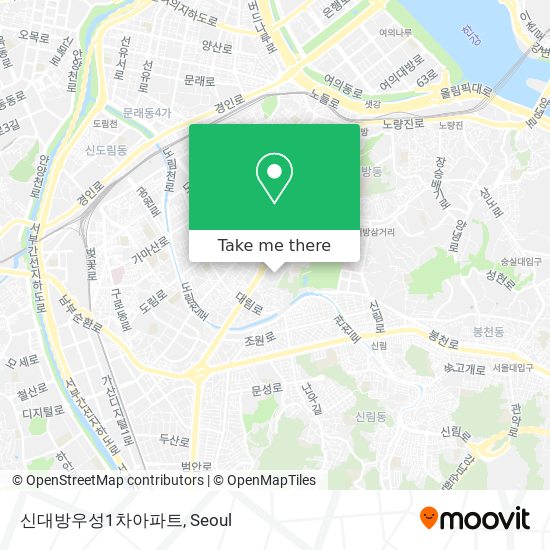 신대방우성1차아파트 map