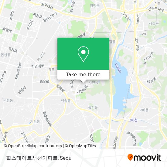 힐스테이트서천아파트 map