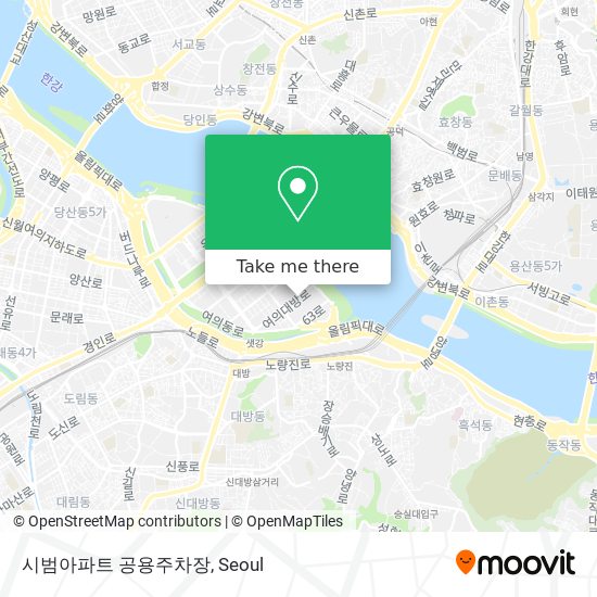 시범아파트 공용주차장 map