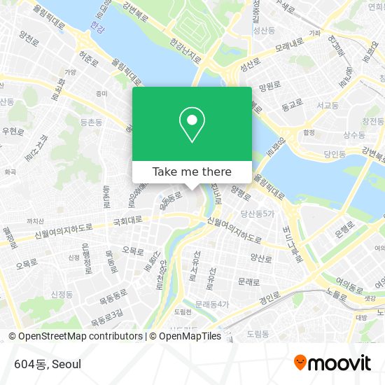 604동 map
