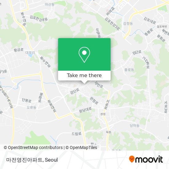 마전영진아파트 map