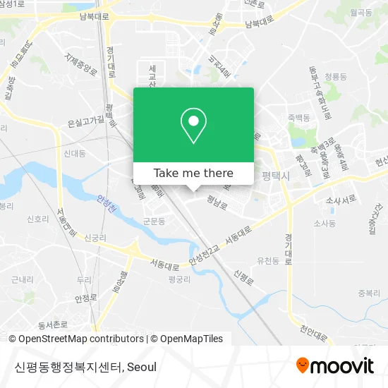 신평동행정복지센터 map