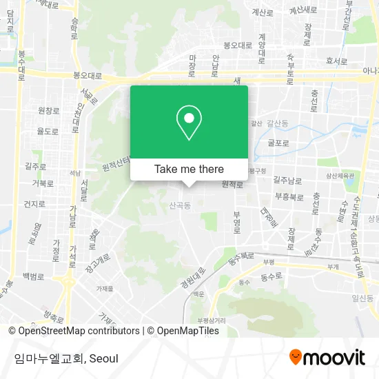 임마누엘교회 map