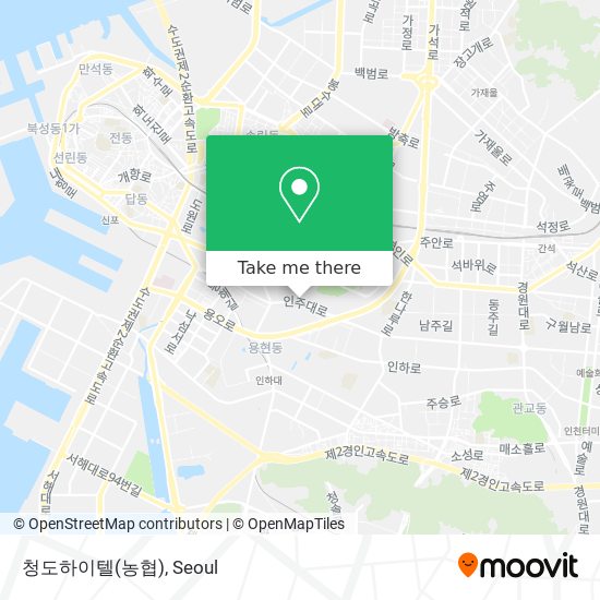 청도하이텔(농협) map