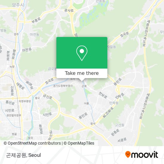 곤제공원 map