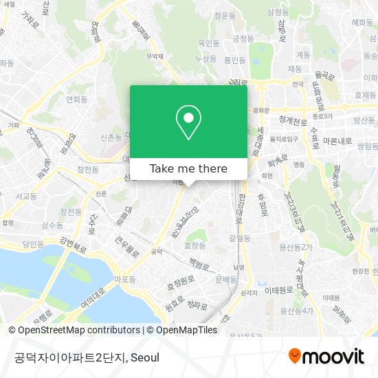 공덕자이아파트2단지 map