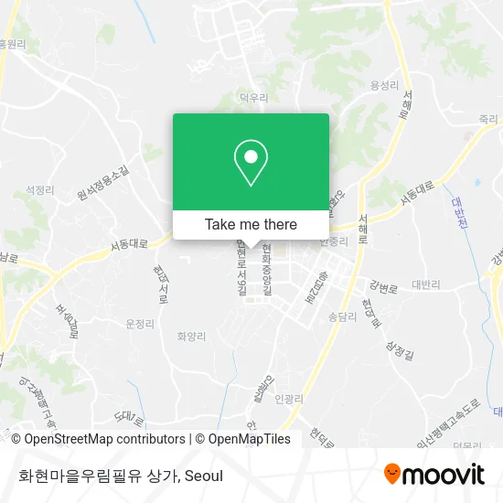 화현마을우림필유 상가 map