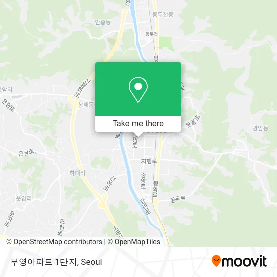부영아파트 1단지 map