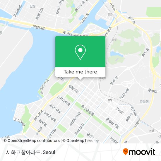 시화고합아파트 map