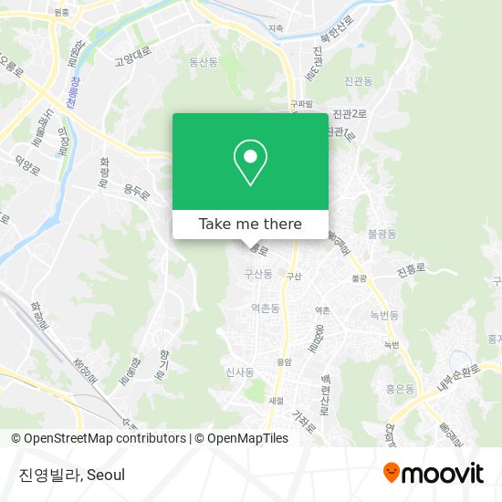 진영빌라 map