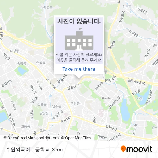 수원외국어고등학교 map