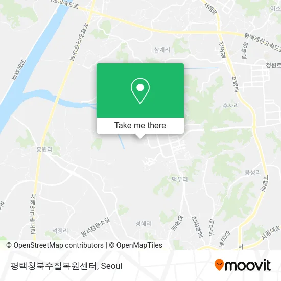 평택청북수질복원센터 map