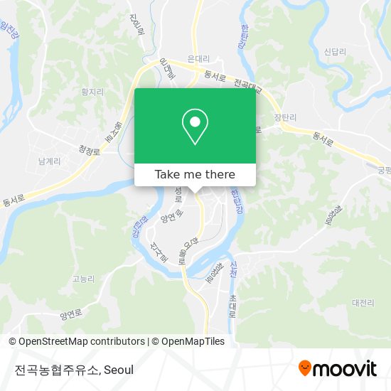 전곡농협주유소 map