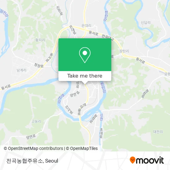 전곡농협주유소 map