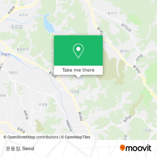 운동장 map