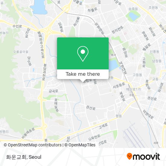 화운교회 map