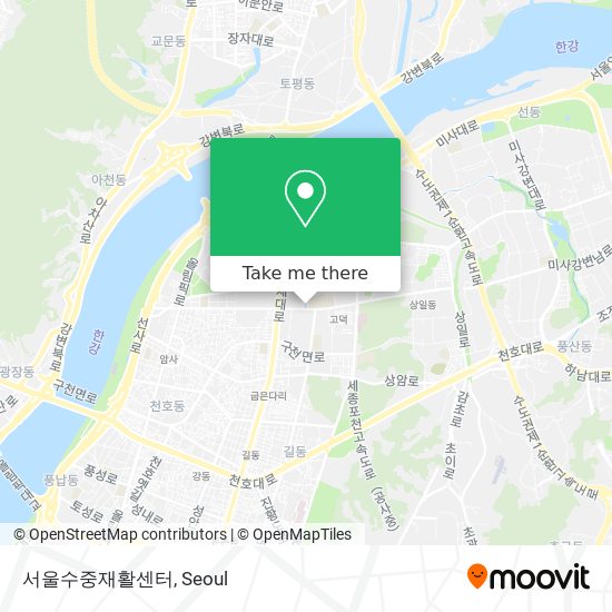 서울수중재활센터 map