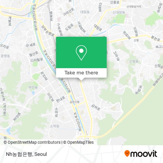 Nh농협은행 map
