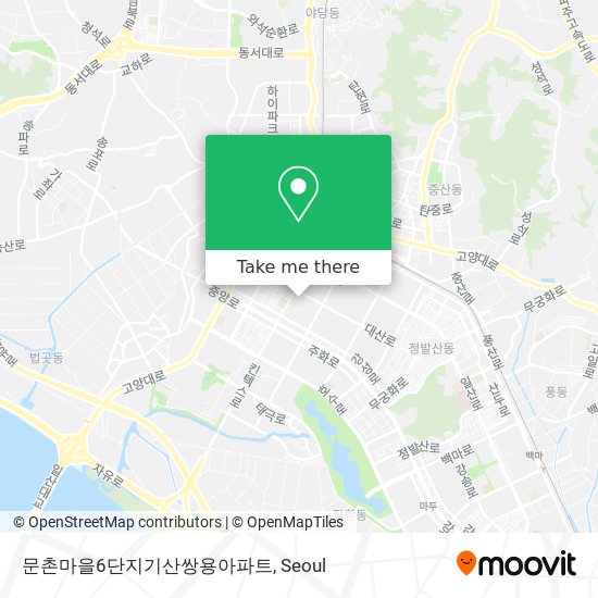 문촌마을6단지기산쌍용아파트 map
