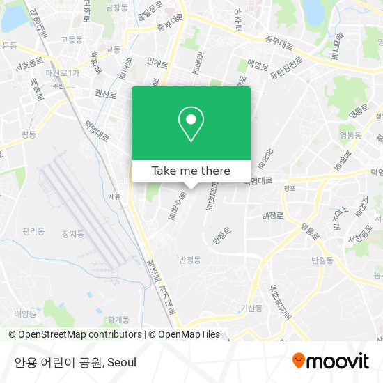 안용 어린이 공원 map