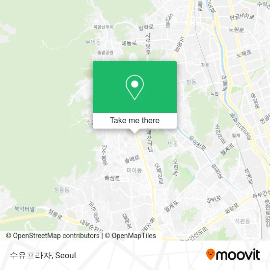 수유프라자 map